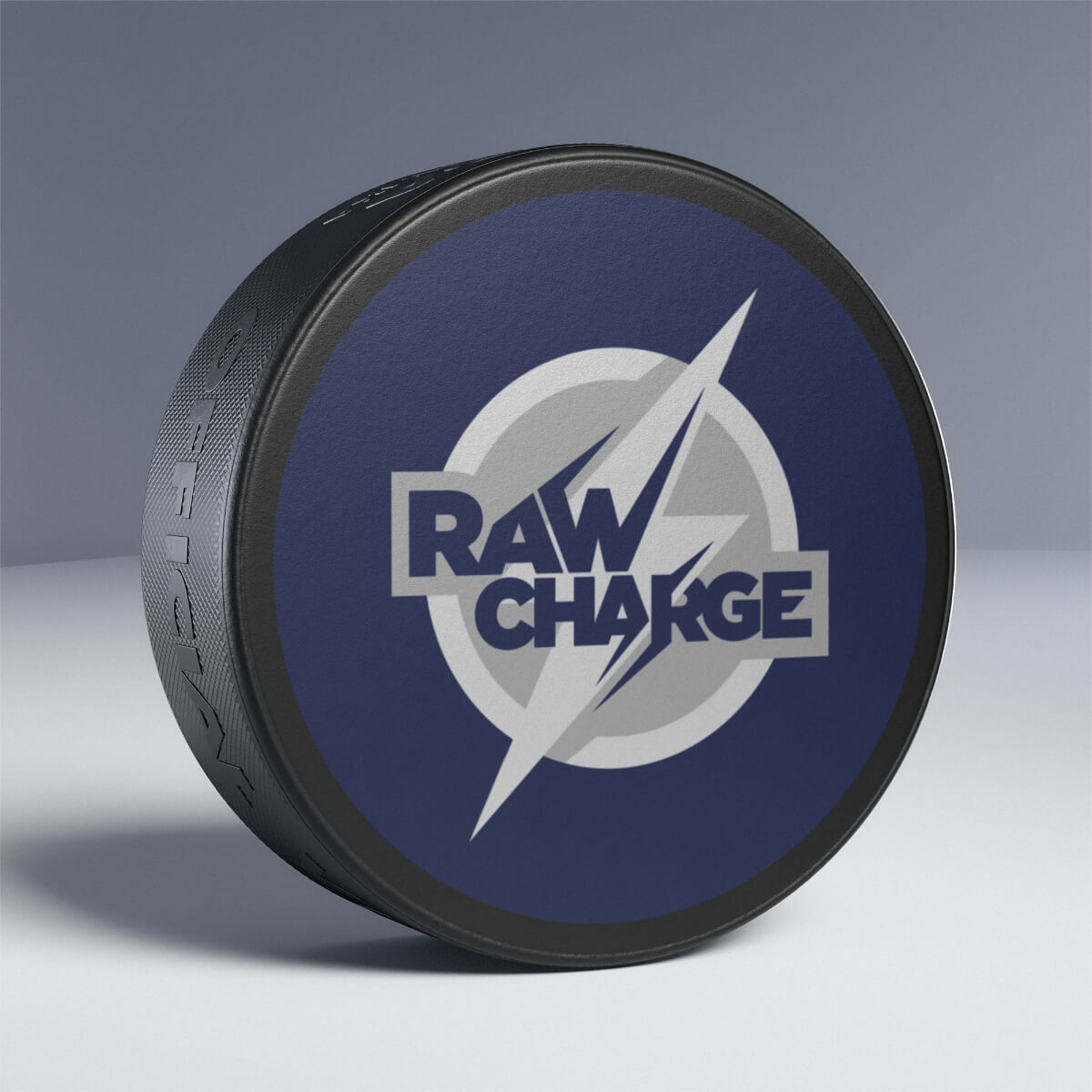raw charge hockey puck
